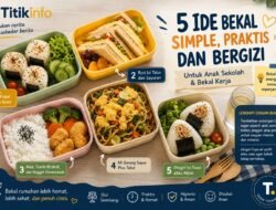 5 Ide Bekal Kerja dan Anak Sekolah, Simpel, Enak dan Gizinya Tetap Lengkap
