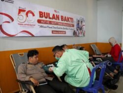 Bulan Bakti HUT ke-50 PT Timah di Belinyu Kumpulkan 138 Kantong Darah
