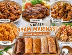 Lima Resep Ayam Marinasi Bikin Masak Makin Sat Set, Tinggal Simpan di Freezer!
