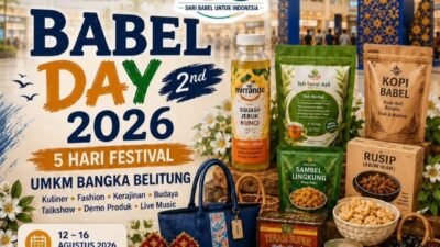 Babel Day 2nd 2026 Hadir di Jakarta, UMKM Bangka Belitung Siap Unjuk Gigi selama Lima Hari