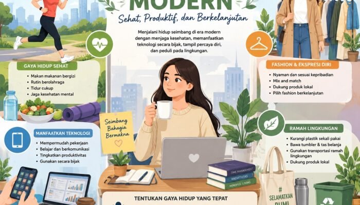 Gaya Hidup Modern: Menemukan Keseimbangan di Tengah Kesibukan