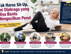 Tak Harus Sit-Up, Ini Olahraga yang Bisa Bantu Mengecilkan Perut
