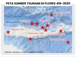 Bumi Flores Berkali-kali Bergerak, Ini Catatan Sejarah Gempa dan Tsunami Sejak 1648