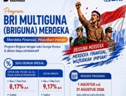 BRI Tawarkan Bunga Mulai 8,17 Persen Lewat Briguna Merdeka, Berlaku hingga Akhir Agustus