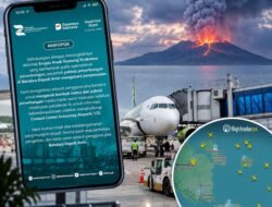 Erupsi Anak Krakatau Berdampak ke Depati Amir, Sejumlah Jadwal Penerbangan Disesuaikan